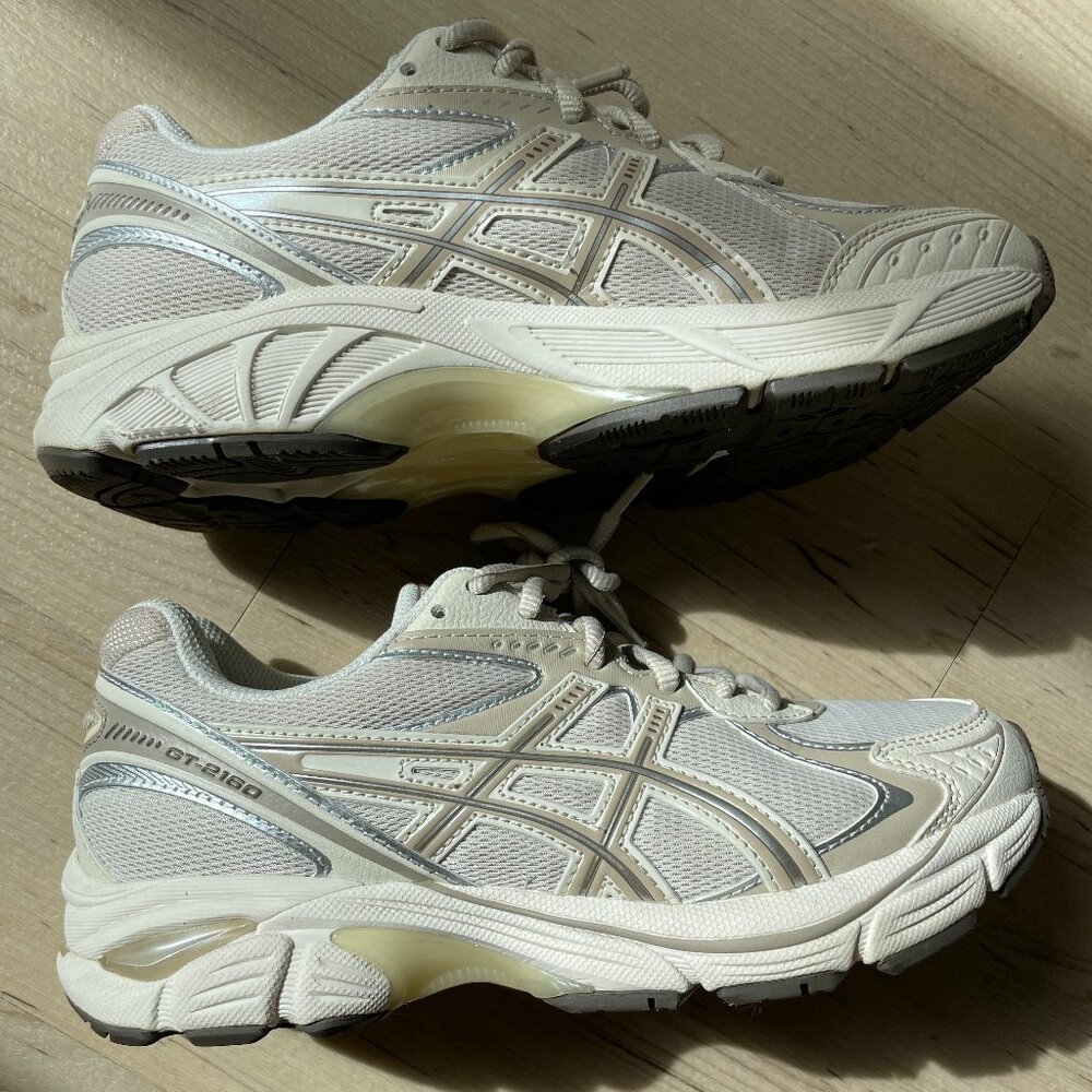 ASICS GT-2160 Sneakers Oatmeal Simply Taupe Women's Size 6.5/Men's Size 5 - Picture 4 of 10